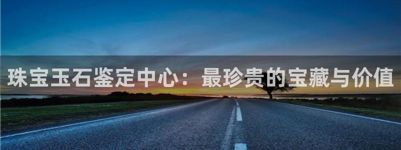 天宏娱乐公会:珠宝玉石鉴定中心:最珍贵的宝藏与价值