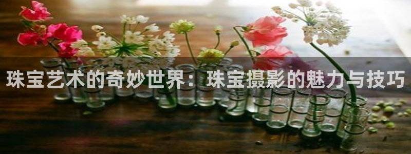 天宏娱乐老板朱俊伟:珠宝艺术的奇妙世界:珠宝摄影的魅力与技巧